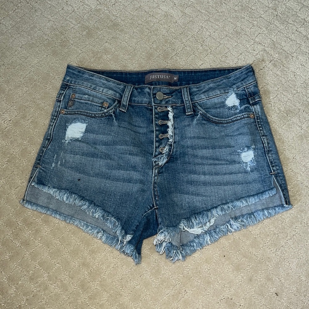 Denim shorts! Lightly worn!